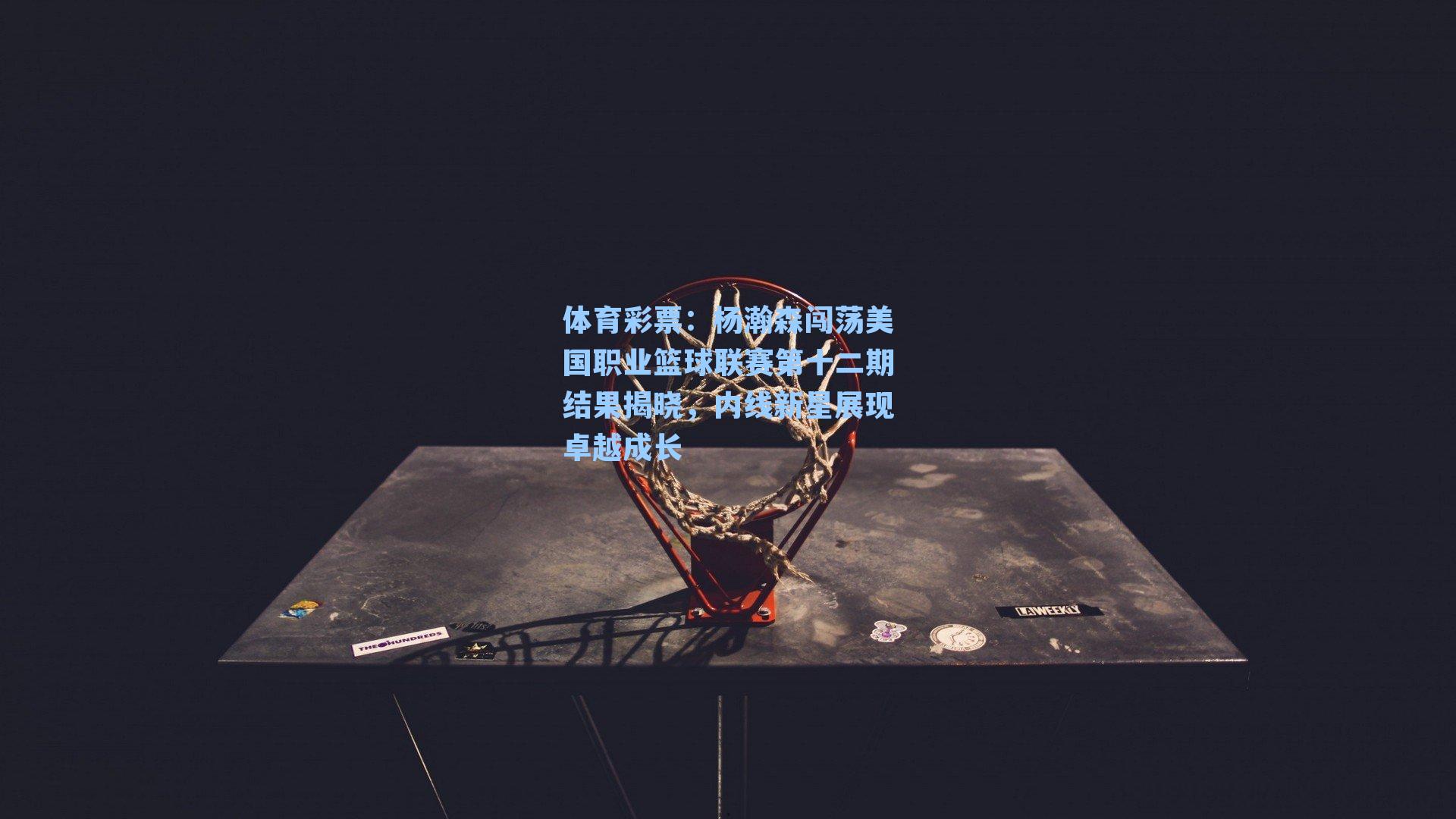 杨瀚森闯荡美国职业篮球联赛第十二期结果揭晓，内线新星展现卓越成长